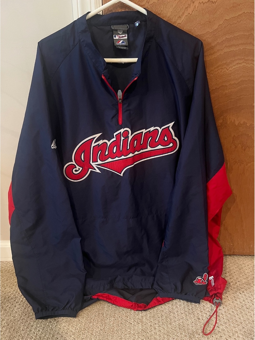 Vintage Majestic Cleveland Indians Pullover